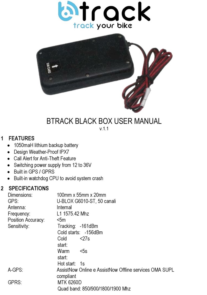 Sartori Bikes BTRACK user manual