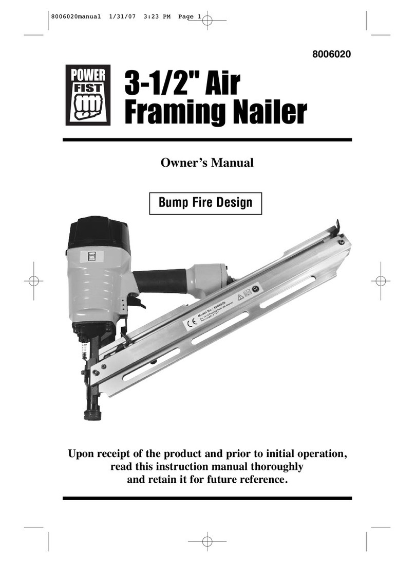 Power first 8006020 owner's manual