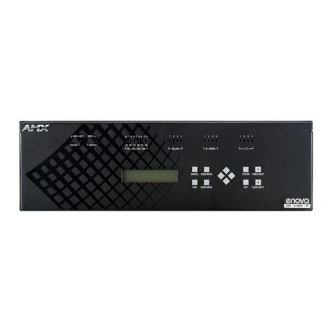 AMX Enova DVX-2150HD-SP User manual AMX Enova DVX-2150HD-SP User manual