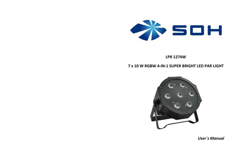 Soh LPR 1274W user manual
