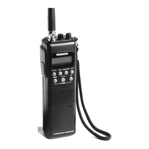 Maxon HCB-40WX User manual