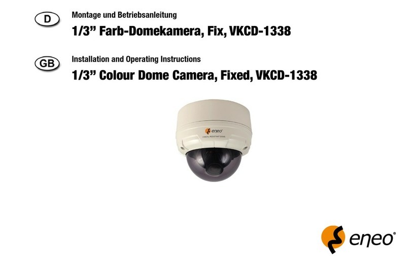 Eneo VKCD-1338 User manual