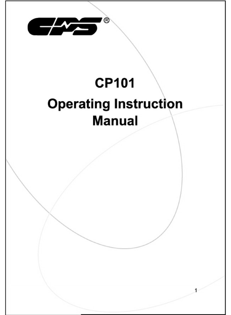 CPS CP101 Operating instructions manual