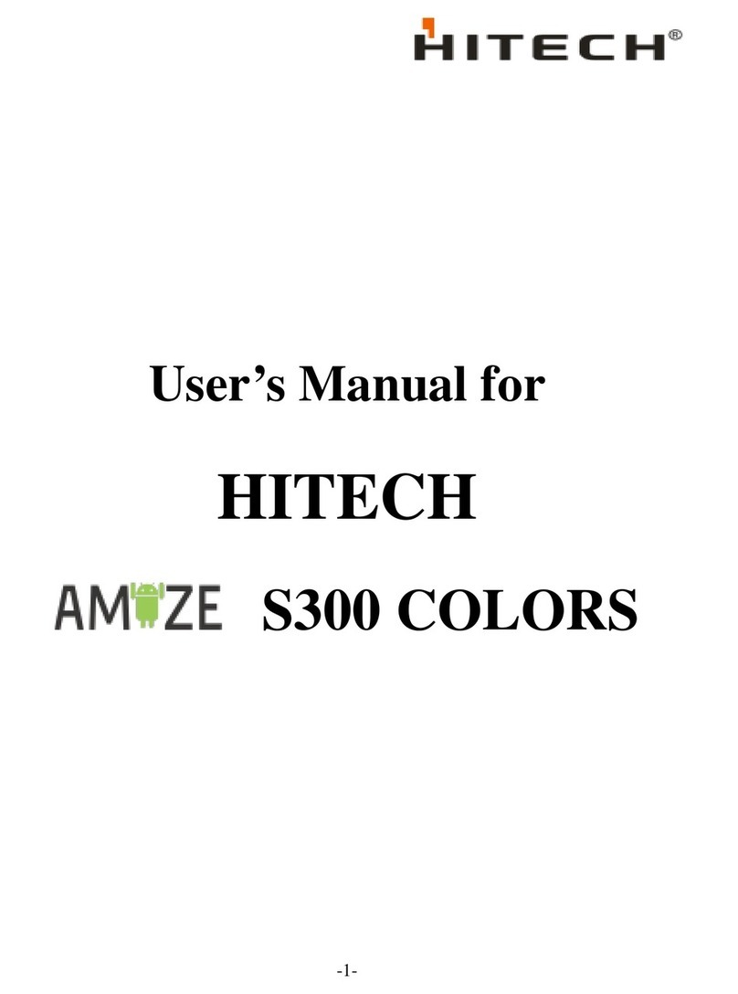 Hitech Amoze S300 COLORS User manual