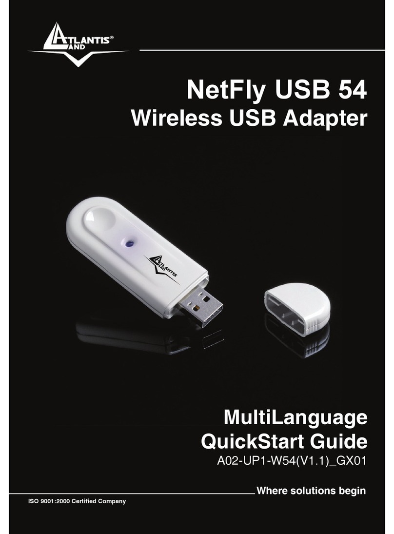 Atlantis Land NetFly 54 quick start guide