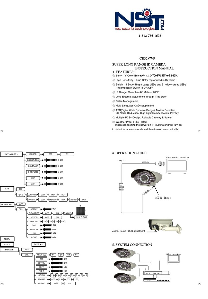 NST CB32VWP instruction manual
