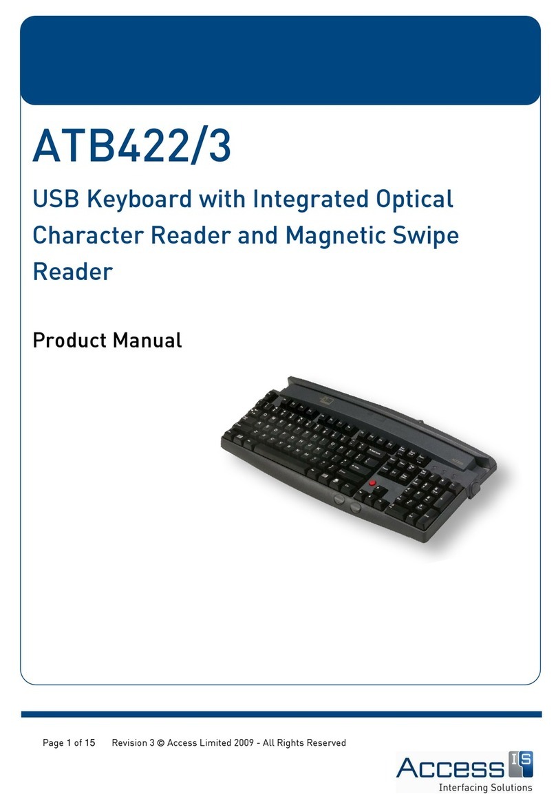 Acces ATB422 user manual