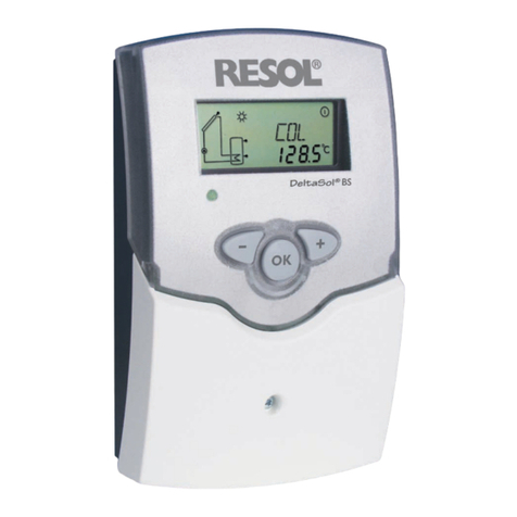 Resol DeltaSol BS/4 User manual