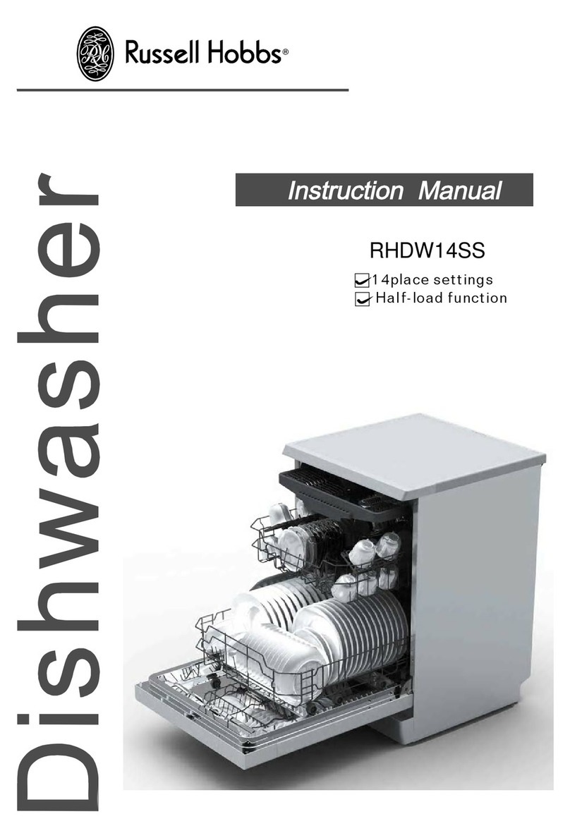 Russell Hobbs RHDW14SS instruction manual