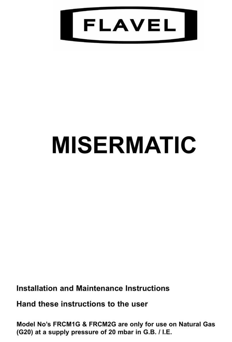 Flavel Misermatic FRCM1G User manual