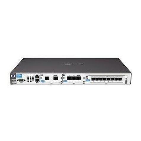 HP ProCurve Secure Router 7203dl J8753A J8753A User manual HP ProCurve Secure Router 7203dl J8753A J8753A User manual