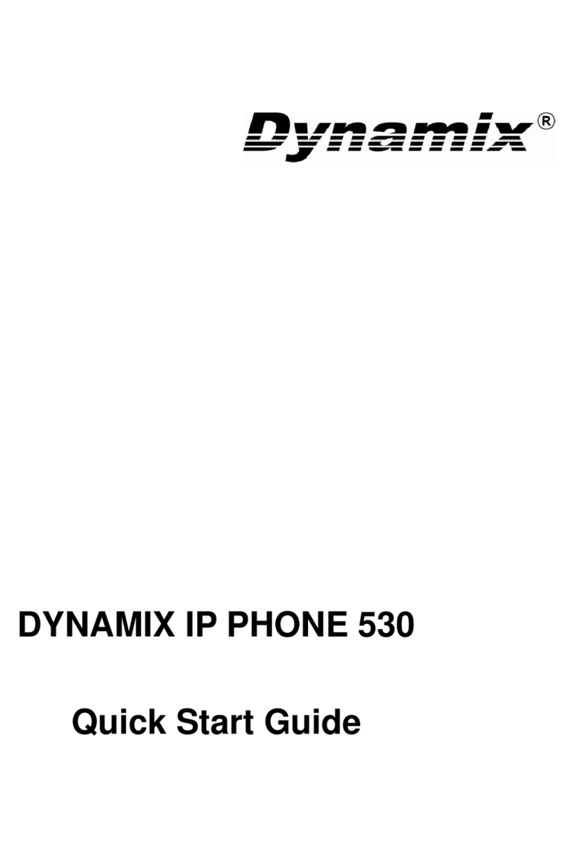 Dynamix 530 User manual