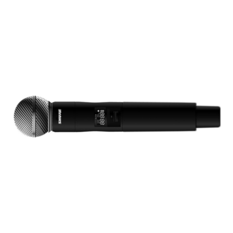 Shure QLXD2 User manual