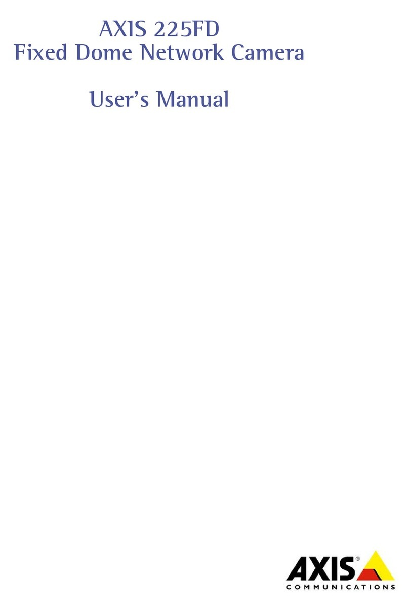 Axis 225FD user manual