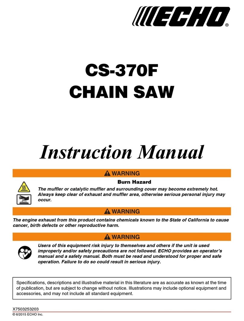 Echo CS-370F User manual