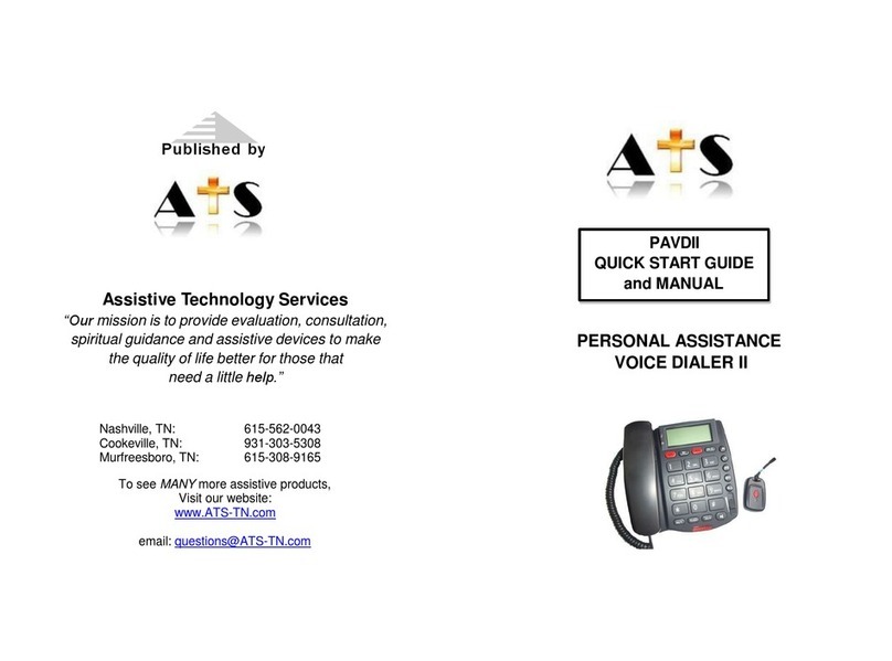 ATS-TN PAVDII User manual