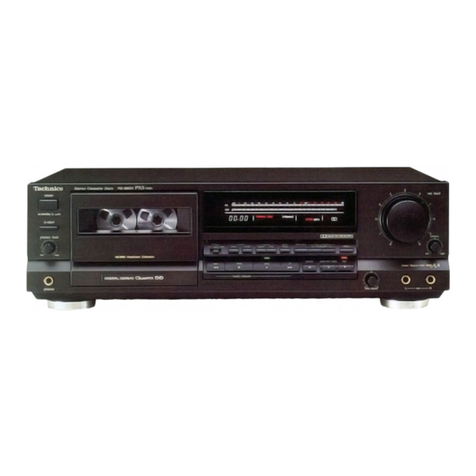 Technics RS-B655 User manual