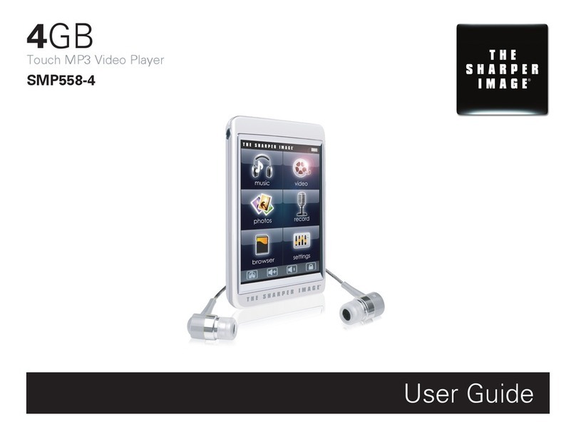 Sharper Image SMP558-4 user guide