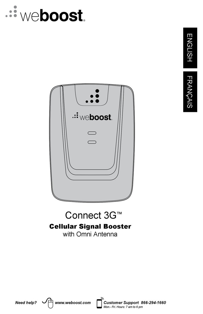 weBoost Home 3G manual