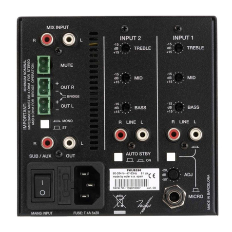 Ecler PKUB user manual