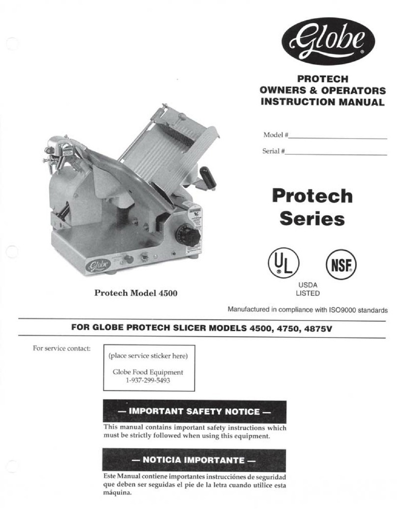 Globe Protech 4500 Specifications Globe Protech 4500 Specifications