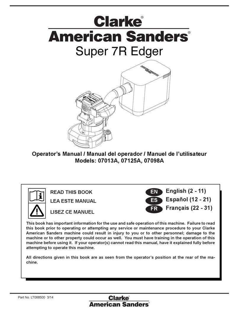Clarke 7013A User manual