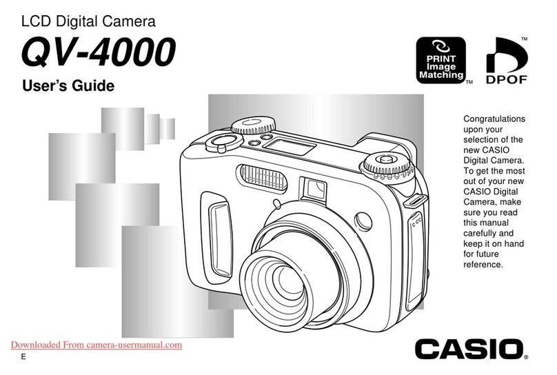 Casio QV-4000 User manual Casio QV-4000 User manual