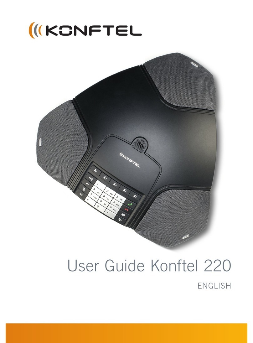 Konftel 220 User manual