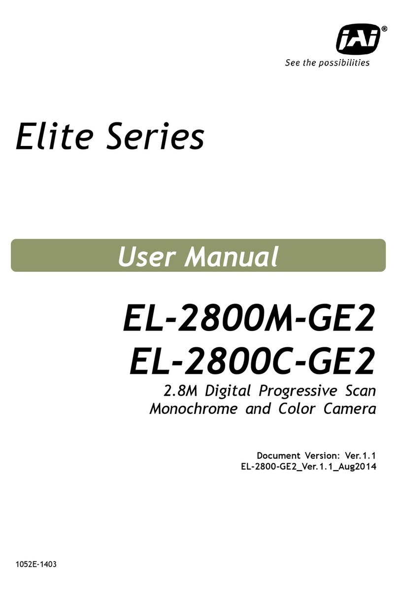 JAI Elite EL-2800M-GE2 User manual