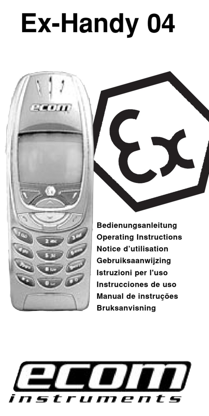 Ecom Ex-Handy 04 operating instructions