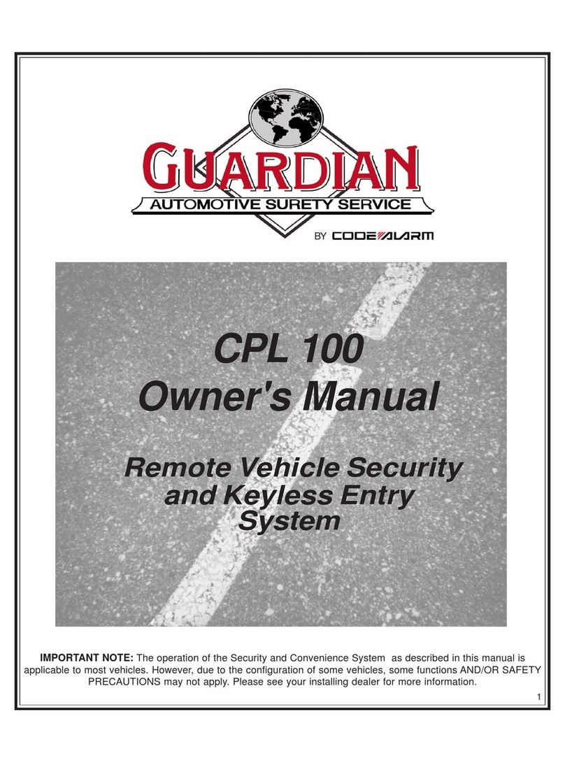 Guardian CPL 100 owner's manual