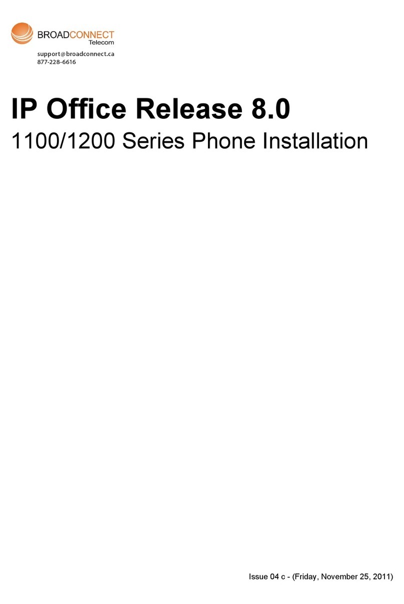 Broadconnect IP Office 1120E User manual
