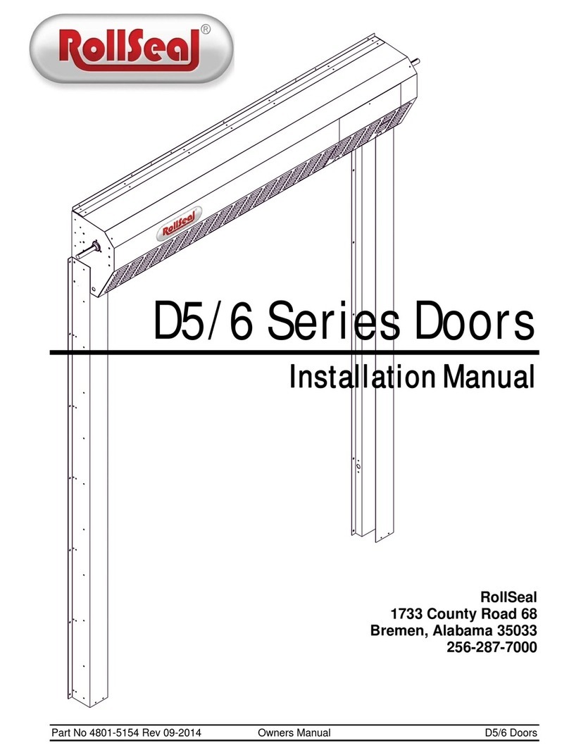RollSeal D5 Series User manual