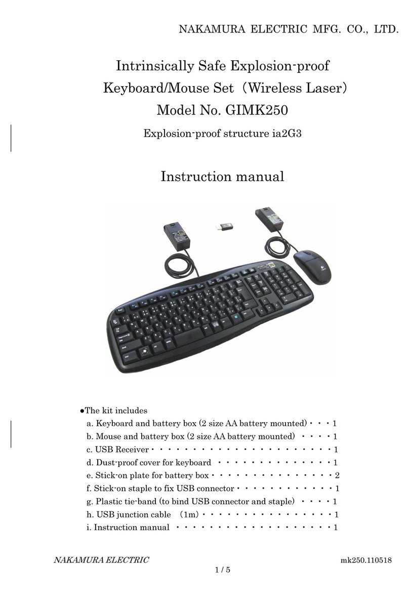 Nakamura GIMK250 instruction manual