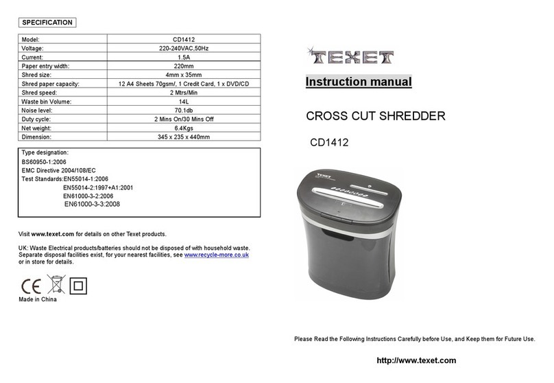 texet CD1412 User manual