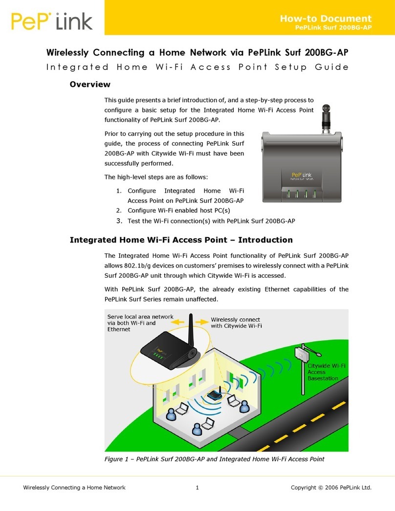 peplink Surf 200BG-AP user guide