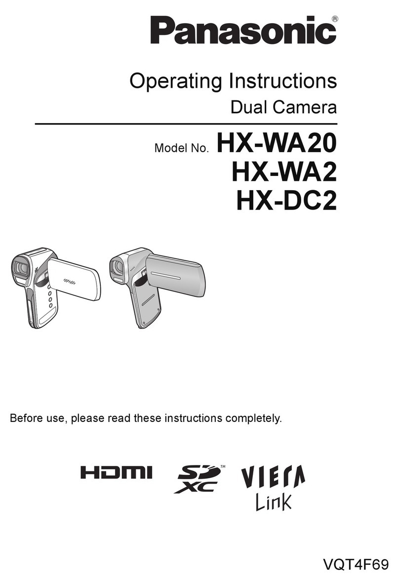 Panasonic HX-WA20 operating instructions