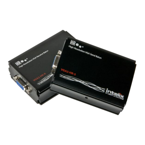 Intelix VGA2-HR User manual Intelix VGA2-HR User manual