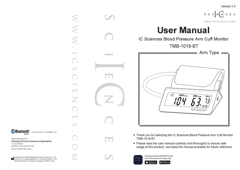 IC Sciences TMB-1018-BT User manual