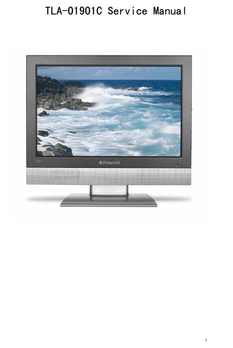 Polaroid TLA-01901C - 19" LCD TV User manual