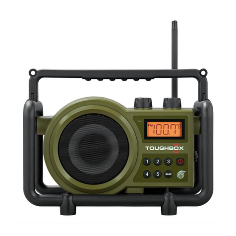 Sangean Toughbox TB-100 User manual