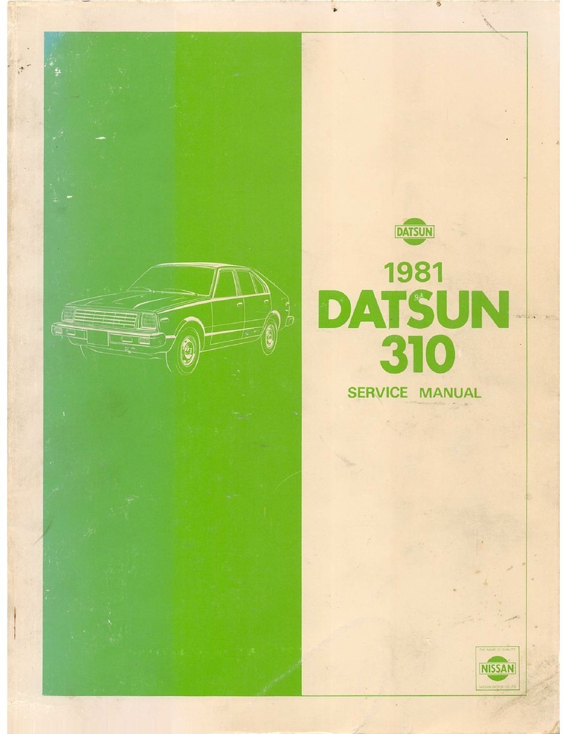 Datsun 1981 310 User manual