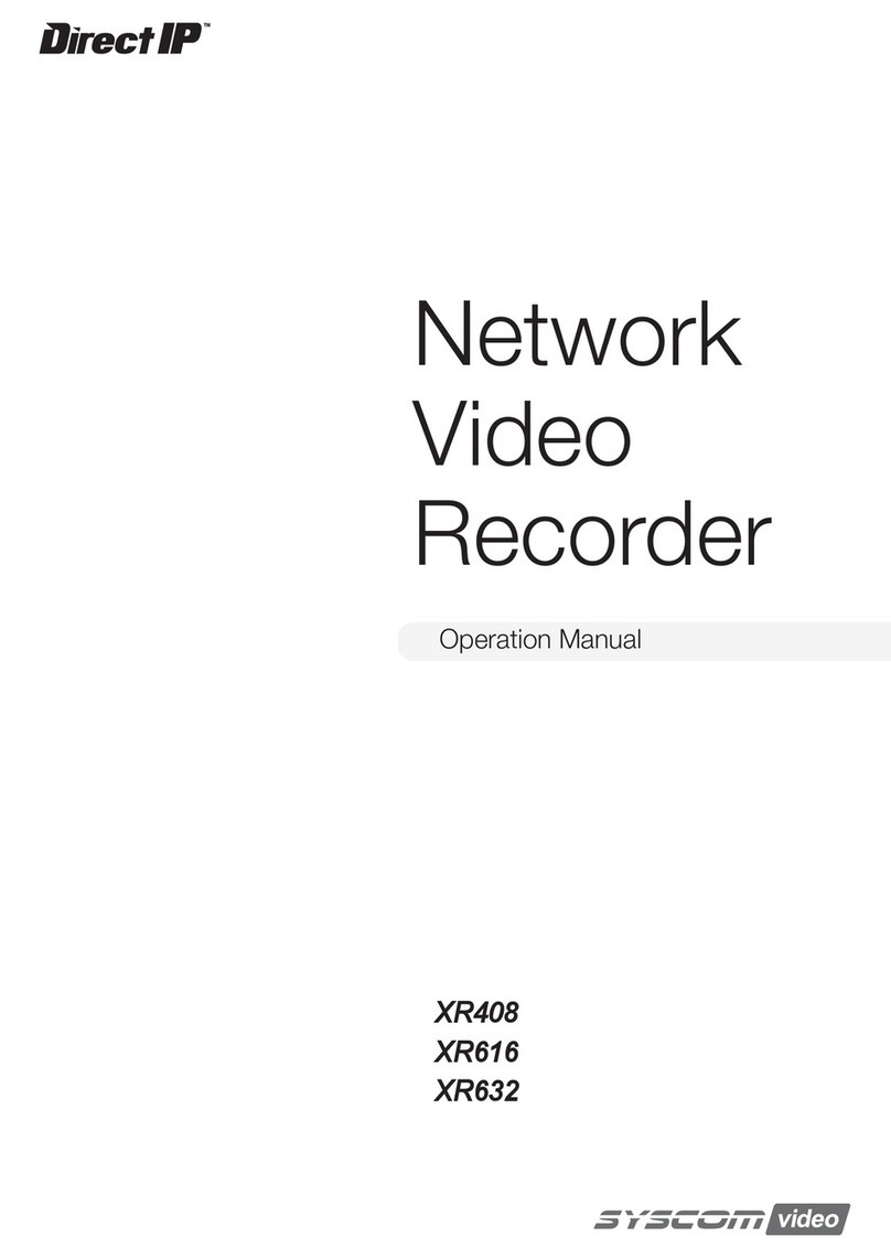 Direct IP XR408 User manual