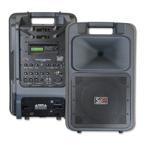 Sound Projections Sound Machine SM-5 User manual