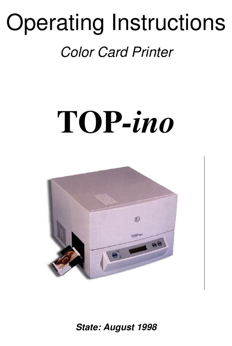 F+D Feinwerk- und Drucktechnik TOP-ino User manual