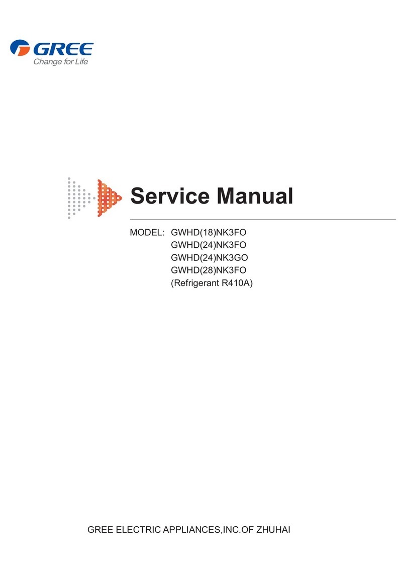 Gree GWHD(18)NK3FO User manual Gree GWHD(18)NK3FO User manual