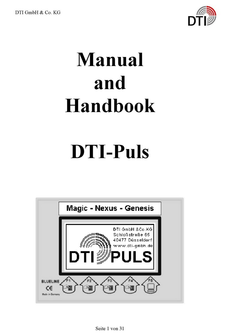 DTI DTI-Puls-Series user manual