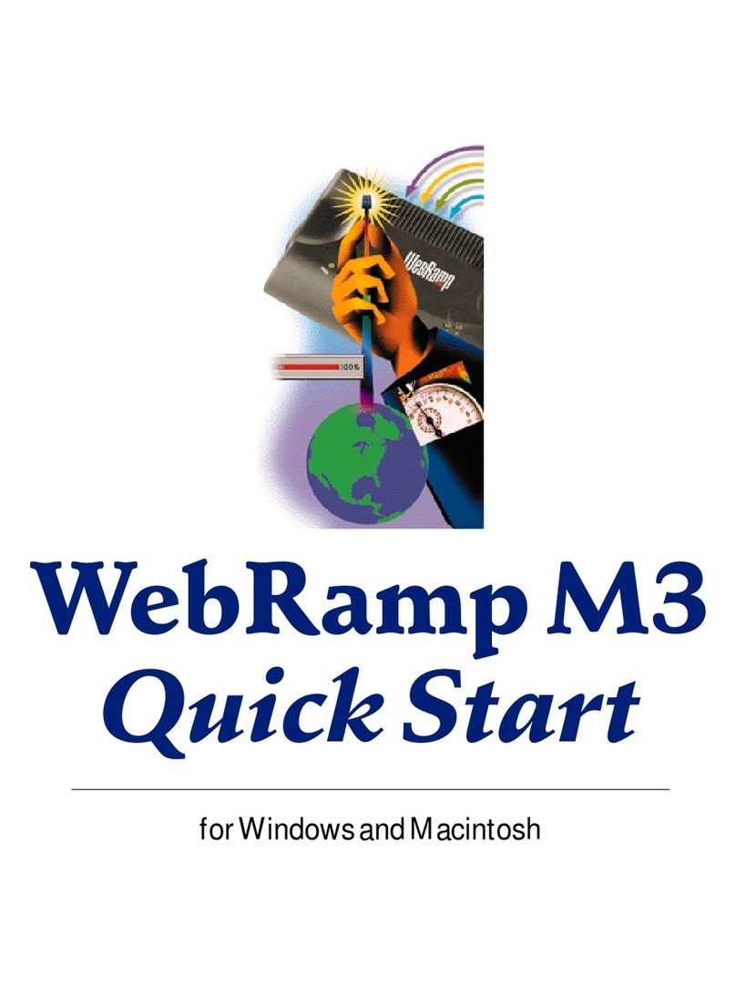 Ramp Networks WebRamp M3 User manual