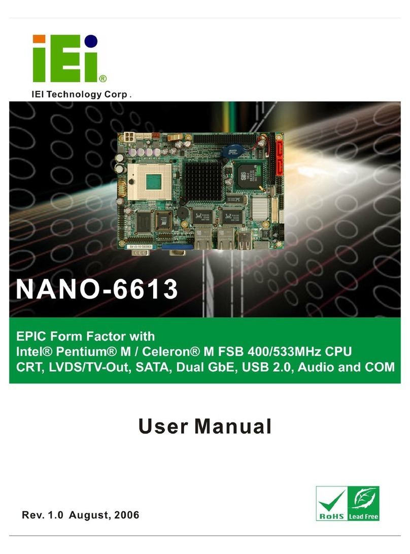 IEI Technology NANO-6613 user manual