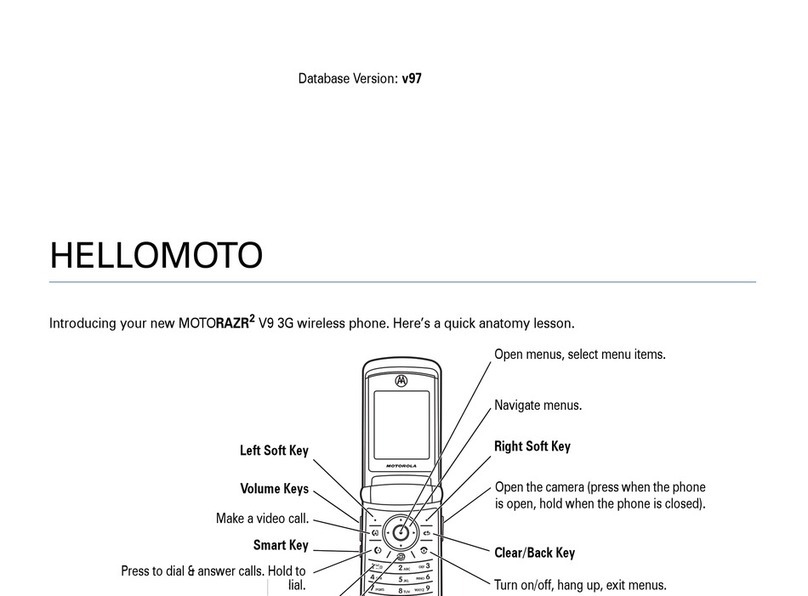 Motorola MOTORAZR2 V9 User manual